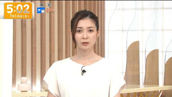 住田紗里 2025年7月
